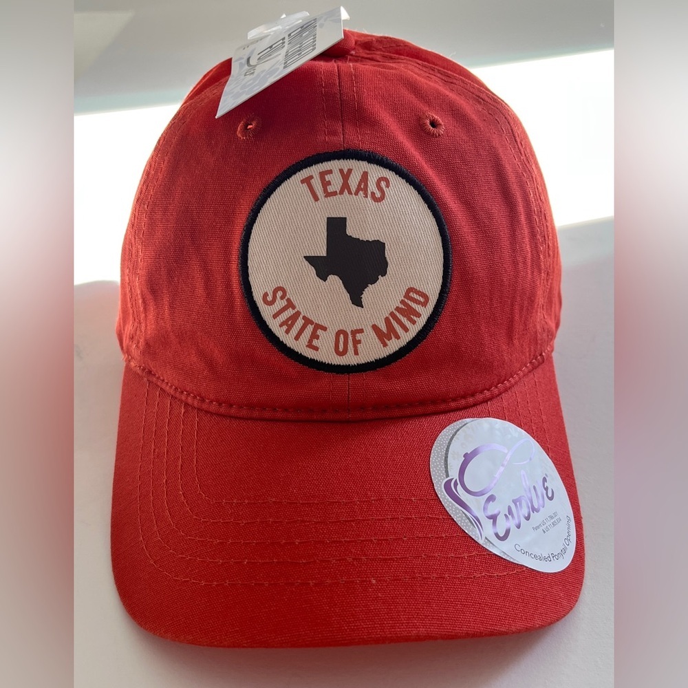 Infinity Brands Women's Coral Cotton Baseball cap, Concealed hair opening - Picture 4 of 12